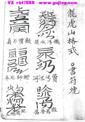 《龙虎山格式书符》💰5