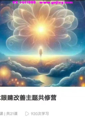 【眼睛疗愈】仁神术眼睛改善主题修共‬营21集视频课💰5
