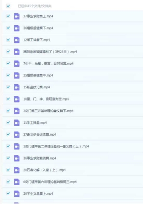 路阳老师阴盘奇门遁甲实战班 44集视频+课件💰5