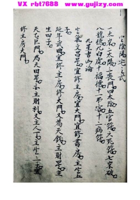 《王公阳宅摘要王公断宅》💰5