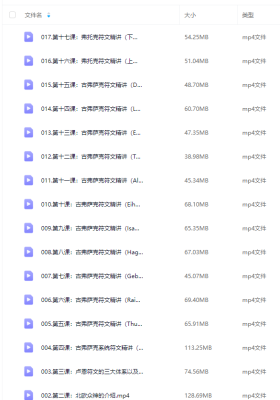 紫菡老师【卢恩符文课】33集￥5