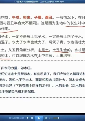 耿银鹏老师盲派八字核心教程40集视频💰5