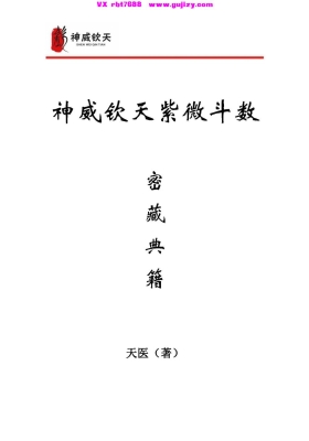 《神威钦天紫微斗数 密藏典籍》天医3册💰5