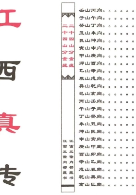 江西真传《二十四山分金线》高清排印版💰5