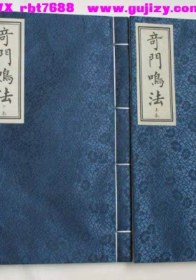 东海居士-奇门鸣法完整版上下册💰5