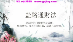 清风道人《盐路通财法》视频＋文档💰5