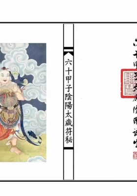 《六十甲子太岁阴阳讳字符秘》完整版💰5