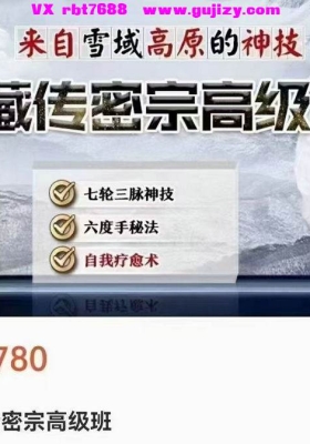 藏医密宗高级班 视频50集💰5