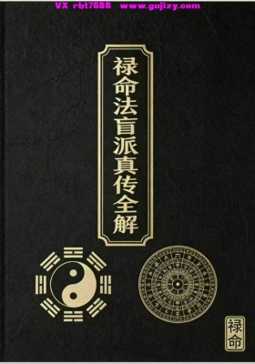 《杨春波禄命法盲派真传全解》💰5