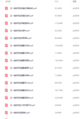 正一清微灵宝科仪49本合集 💰60