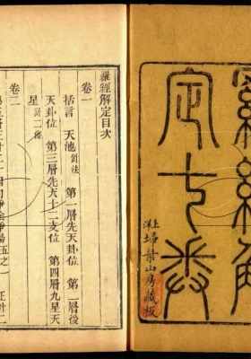 《罗经解定》胡国桢 埽叶山房刻本💰5