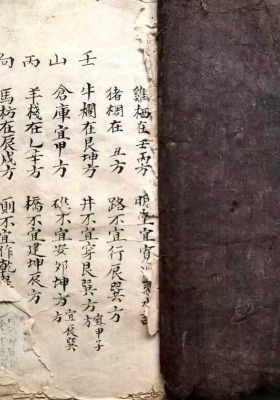 《风水山向秘断图论》￥6