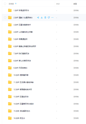 凤娘婆法术16套视频+法本合集💰10