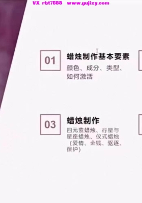 【魔法蜡烛】魔力秘境MA 安娜 蜡烛魔法课程4集视频课💰5