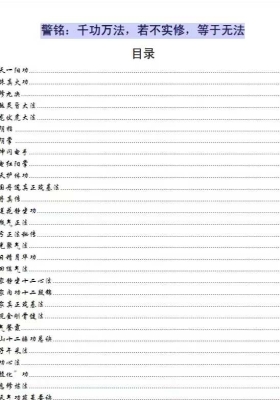 先天一阳功 绝传秘录￥5