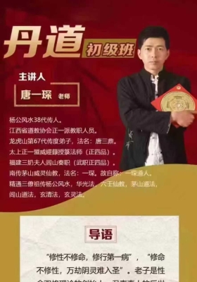 《唐一琛丹道初级班》10集视频💰5