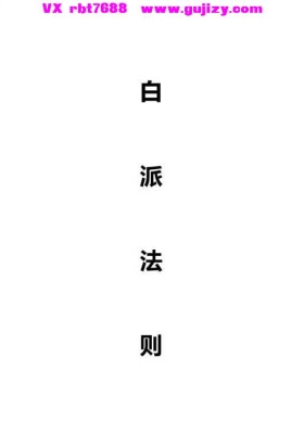 《白派紫微法则》💰5