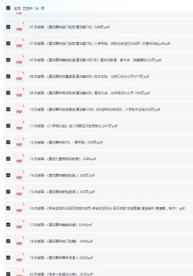 《刘威吾盲派24本合集》盲派书籍💰50