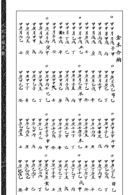 《八刻分经定数(密码表)》💰5