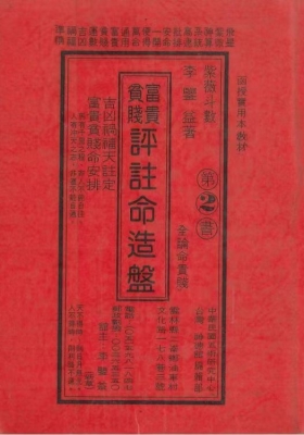 《斗数神数  富贵贫贱 评注命造盘》💰5
