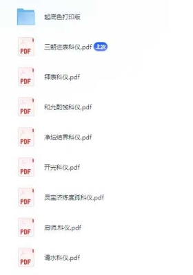 《正一天师科书集》全套15本 （拍照版15本+去底色打印版15本）💰15