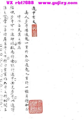 《遁甲玄文》手抄法术奇门（法奇门）💰5