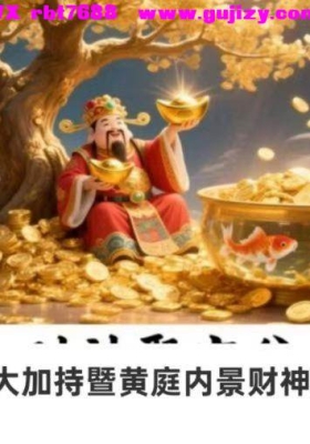 【财神能量】 黄庭疗愈大加持暨黄庭内景财神聚宝盆修炼集训课程！一节音频课💰5