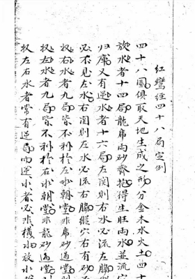 《红鸾经四十八局坐穴消水图》私藏手抄本💰5