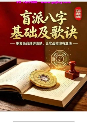通天鼠《盲派命理基础及歌诀》盲派八字基础及歌谣 盲派八字命理大全之一💰5