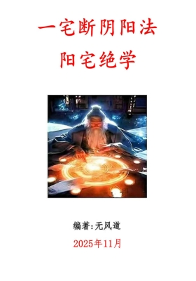 《一宅断阴阳法、阳宅绝学》无风道💰15