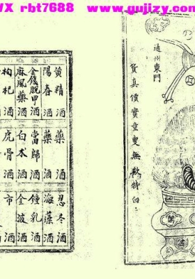 《药酒方》💰6
