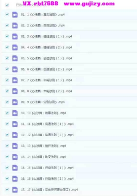 罗镇国学智慧人生创造营命运法则心法篇18集视频课💰5