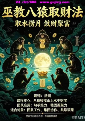 巫教八猿取财法视频+课件💰5