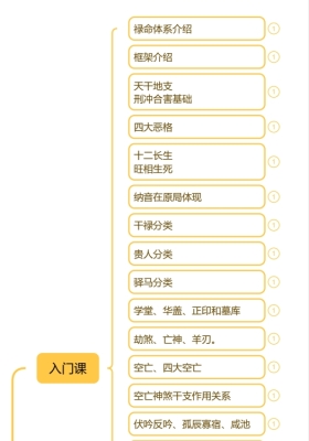壬一禄命课程入门课程和进阶课程💰5