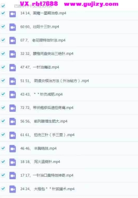 金易70项绝技疑难杂症综合实操实战线下班 77集 💰6