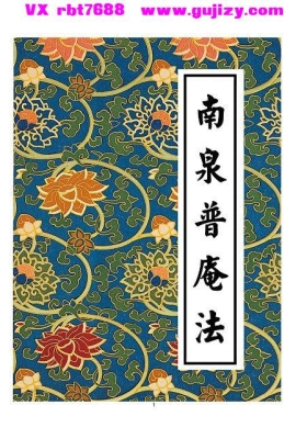 《南泉普庵法》💰5