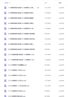 依婷2025年最新《紫微斗数高阶系统班》教学视频45集💰5