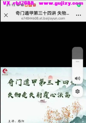 路阳《道家阴盘奇门横版》一套2本电子书+44集完整配套视频💰5