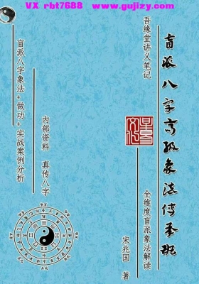 《盲派八字高级象法传承班》宋兆国 💰5