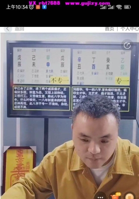 陈啸哲-快速掌握八字地支类象及使用技巧mp4 视频一节💰5