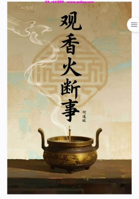 何道旺《观香断事》彩图详解 249页高清PDF-教学群实录💰5