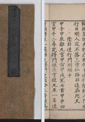 《黄帝太一八门入式诀》道家法奇门古籍💰5