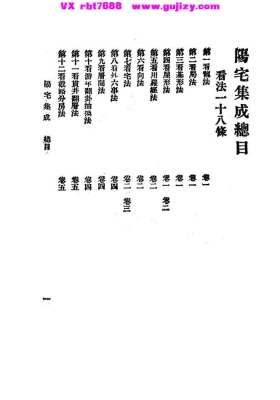 《阳宅集成》民国版💰5