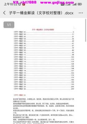 苍燃东泽《子平一桶金》九宫赋文解读文字整理版💰5