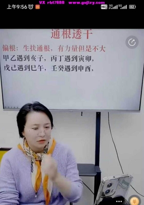 高雅兰-八字的组合配置法、暗藏玄机法、流年实战法，前所未有震撼内容第三集、四集视