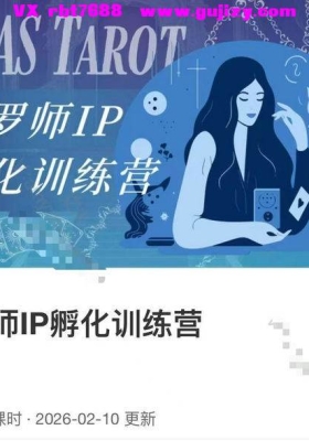 【塔罗变现】亚塔蔡依岑·2026塔罗师IP孵化训练营三集视频课💰5