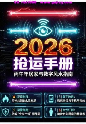 2026丙午年抢运指南｜读懂离火，赢在未来20年💰5
