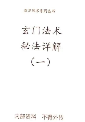 《玄门法术秘法详解》内部资料 4册 源汐风水系列💰5