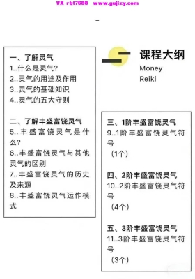 【灵气】AFO小蝴蝶·丰盛富饶灵气全阶视频课程「理论+清理点化」💰5